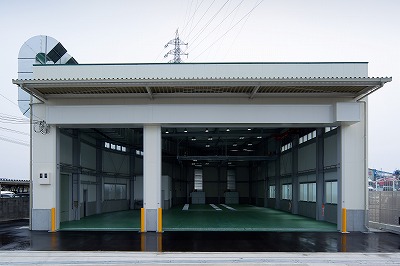 松井建設の工場・倉庫建築事例1