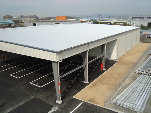 西庄西本建設の工場・倉庫建築事例