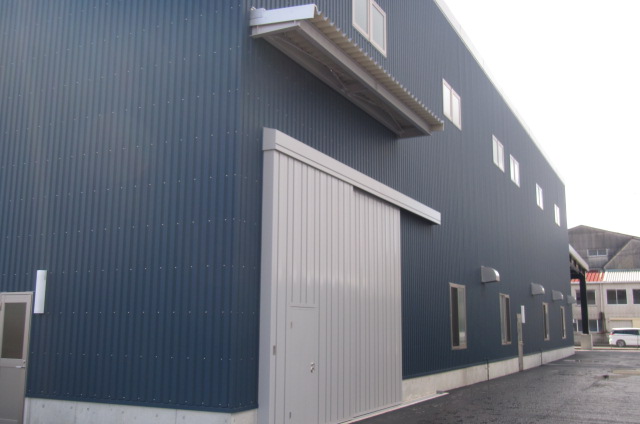 佐野テックの工場・倉庫建築事例1